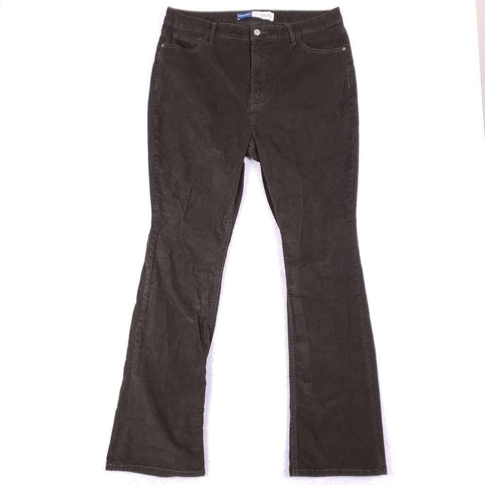 Old Navy Kicker High Rise‎ Bootcut Corduroy 14 Green